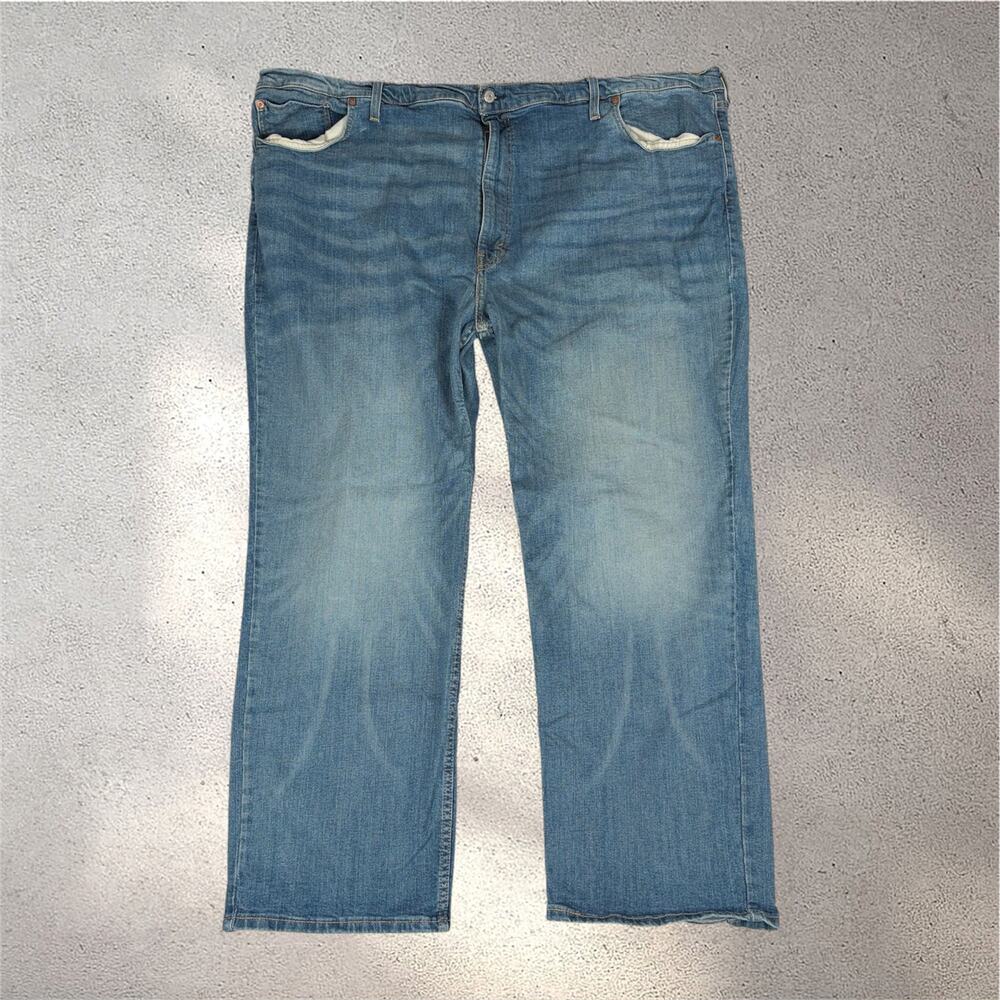 Levi’s 559 Relaxed Straight Jeans Men’s 54x32 Light Wash High Rise Casual Retro